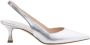 Parallele Zilveren Leren Slingback Narcisso Gray Dames - Thumbnail 1