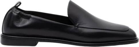 Parallele Zwarte Gladleren Mocassin Ignacio Black Dames