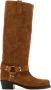 Paris Texas Caramel Suede Roxy Laarzen Brown Dames - Thumbnail 1