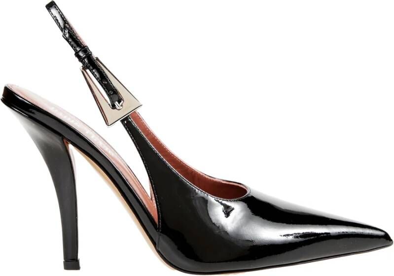 Paris Texas Elegante Slingback Hakken Black Dames