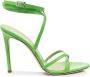 Paris Texas Groene Lace-Up Hoge Hak Sandaal Green Dames - Thumbnail 1