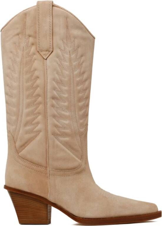 Paris Texas High Boots Beige Dames