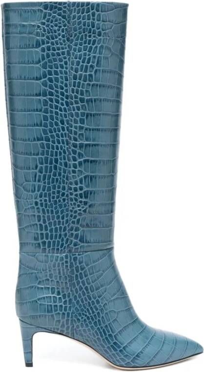 Paris Texas High Boots Blue Dames