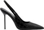 Paris Texas Krokoprint Slingback Pumps Black Dames - Thumbnail 1