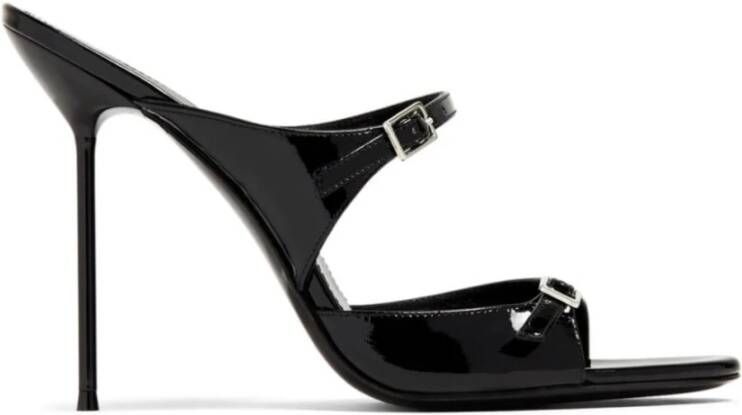 Paris Texas Layla Mule Zwarte Sandalen Black Dames