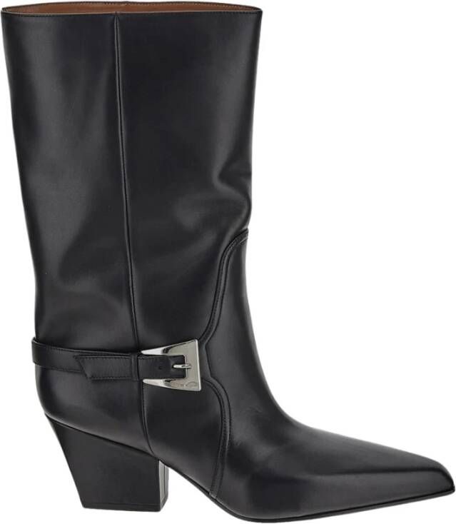 Paris Texas Leren Jane Boot Black Dames