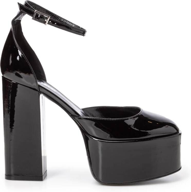 Paris Texas With Heel Black Zwart Dames