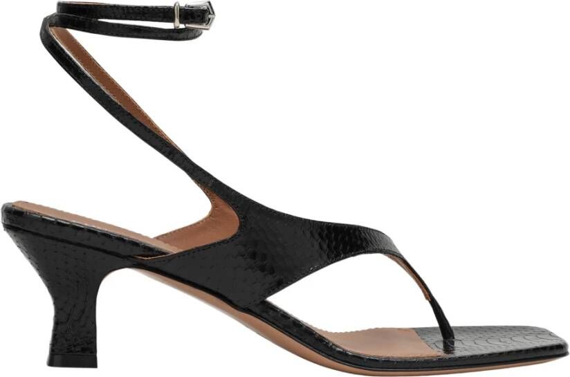 Paris Texas Portofino Medium Sandal Black Dames