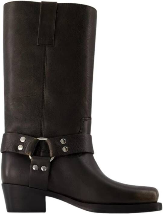 Paris Texas Boots & laarzen Roxy 45 Boots Leather Black in zwart