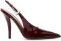 Paris Texas Puntige slingback-pumps in Pinot Noir Red Dames - Thumbnail 1