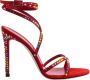 Paris Texas Rode Hoge Hak Sandalen Ss23 Rood Dames - Thumbnail 1