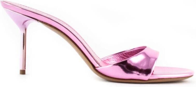 Paris Texas Roze Mirrored Leren Lidia Mule Pink Dames