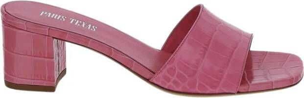 Paris Texas Stijlvolle Xcoco Mules Pink Dames