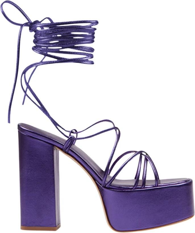 Paris Texas Verhoogde Sandalen Px563 Xnpl3 Purple Dames