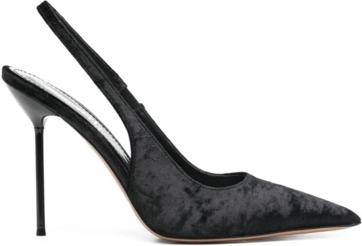 Paris Texas Zwarte platte schoenen voor vrouwen Black Dames