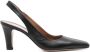 Paris Texas Zwarte Slingback Blokhak Schoenen Black Dames - Thumbnail 1