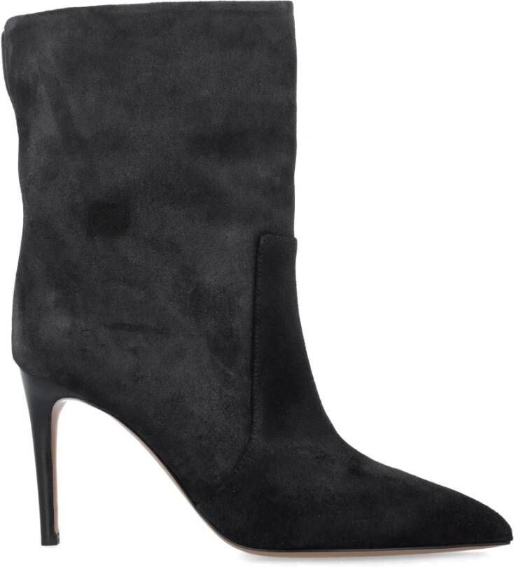 Paris Texas Zwarte Stiletto Enkellaarzen Black Dames