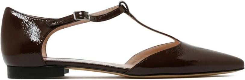 P.a.r.o.s.h. Bruine Platte Schoenen Elegant Stijl Brown Dames