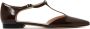 P.a.r.o.s.h. Bruine Platte Schoenen Elegant Stijl Brown Dames - Thumbnail 1