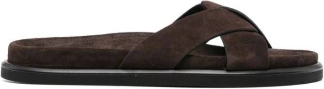 P.a.r.o.s.h. Bruine Sandaal Slippers Brown Dames