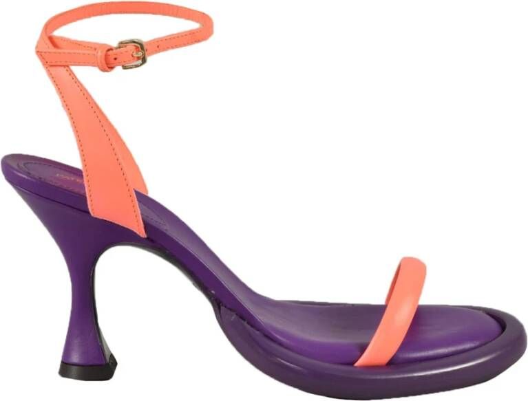 PATRIZIA PEPE Leren Schoenen 100% Leren Zool Purple Dames