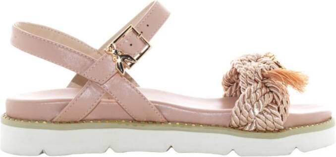 PATRIZIA PEPE Plateau Sandalen Pink Dames