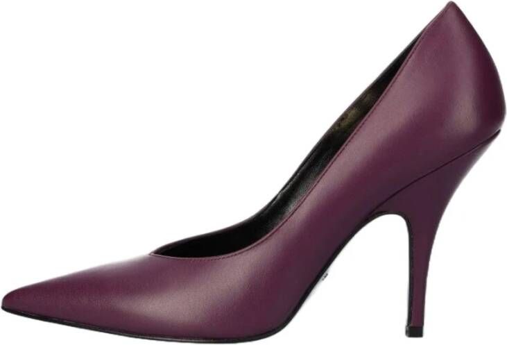 PATRIZIA PEPE Futuristische Paarse Hoge Hakken Purple Dames