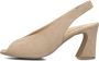 PAUL GREEN Slingbacks Dames 6038 Maat: 39 Materiaal: Suède Kleur: Beige - Thumbnail 3