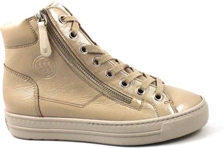 Paul Green Beige Veterschoenen Beige Dames