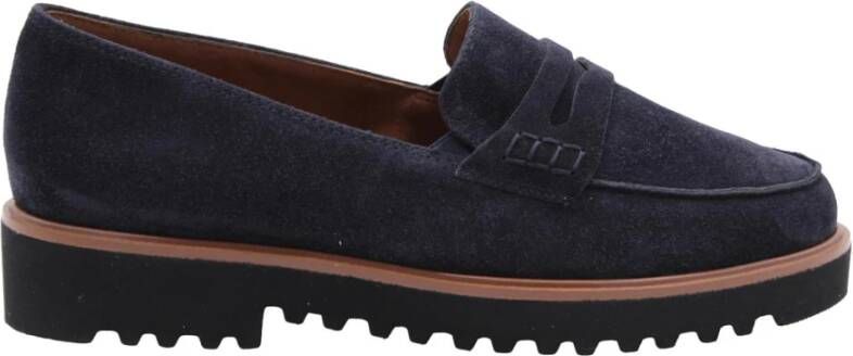 Paul Green Bella Mocassin Schoenen Blue Dames