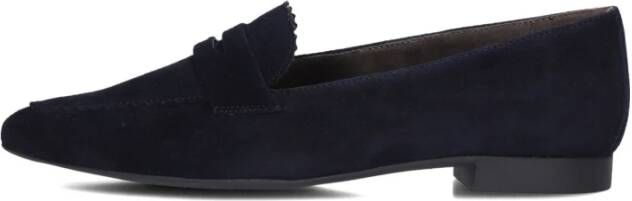 Paul Green Blauwe Loafers voor Dames Blue Dames