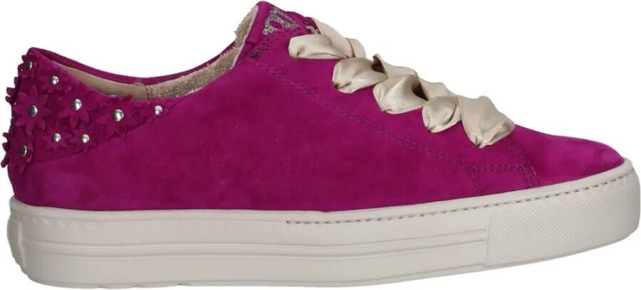 Paul Green Comfortabele Modieuze Sneaker voor Vrouwen Pink Dames