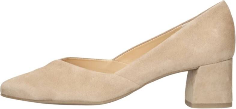 Paul Green Elegante Beige Suède Pump Stijl Beige Dames