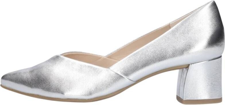 Paul Green Elegante Zilveren Pump 3740 Gray Dames