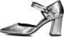 PAUL GREEN Pumps Dames 3837 Maat: 40 Materiaal: Leer Kleur: Zilver - Thumbnail 3