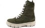 Paul Green Groene Bootie 9970 in Groen Green Dames - Thumbnail 1