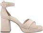 Paul Green Hak Sandalen 6104 Beige Dames - Thumbnail 1