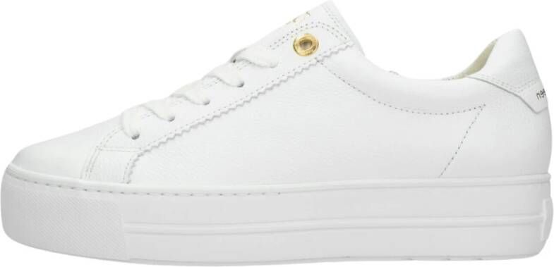 Paul Green Lage Sneakers met Luxe Details White Dames