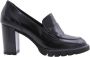 Paul Green Pumps slip-on shoe block heel half shoe with side stretch insert - Thumbnail 3