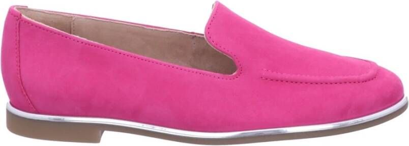 Paul Green Roze Nubuck Ballerina Pink Dames