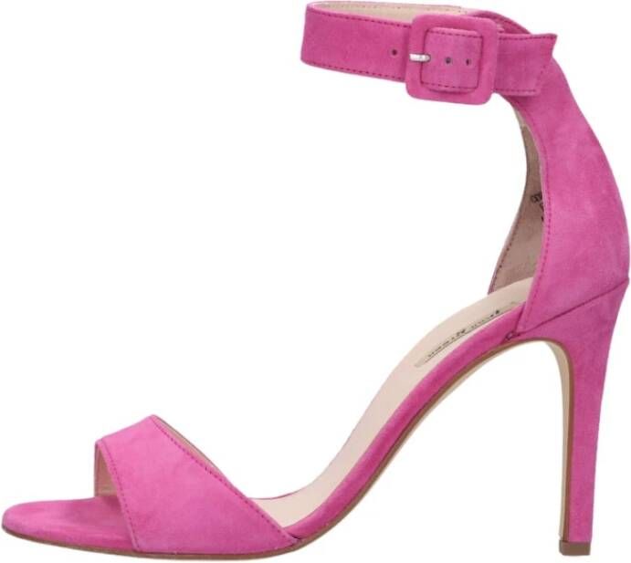 Paul Green Roze Suède Sandaal 7582 Pink Dames