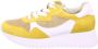 Paul Green Zacht Suède Marigold Grain Sneakers Yellow Dames - Thumbnail 1