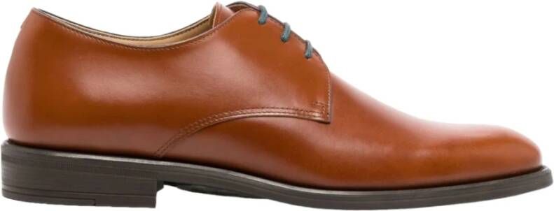 PS By Paul Smith Lea Veterschoenen in Kameelbruin Brown Heren