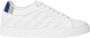 Paul Smith Witte Geperforeerde Leren Sneakers Basso Model White Dames - Thumbnail 1