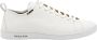 Ps Paul Smith Mens Shoe Miyata Lage sneakers Leren Sneaker Heren Wit - Thumbnail 8