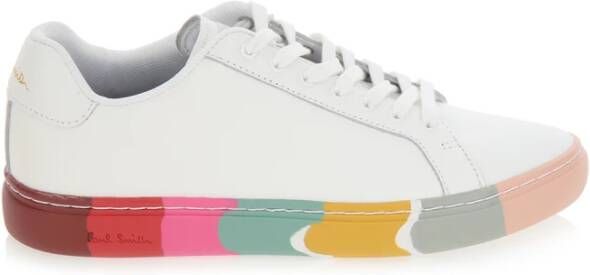 Paul Smith Swirl leren sneakers in wit White Dames