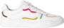 Paul Smith Wit Leren Patch Kleur Sneakers White Dames - Thumbnail 1