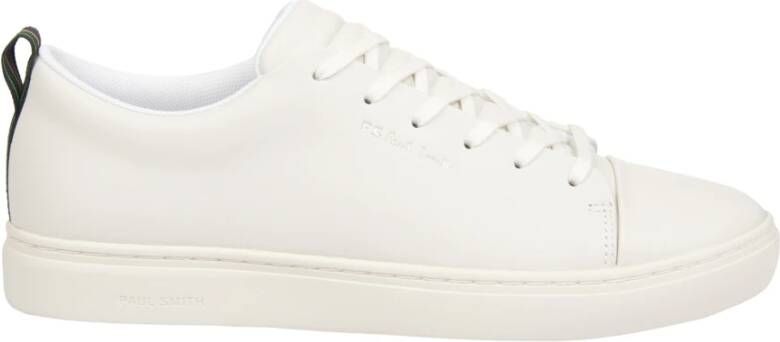 Paul Smith Witte Leren Sneakers White Heren