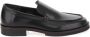 Paul Smith Zwarte leren amandel teen mocassin Black Dames - Thumbnail 1