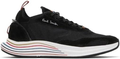 Paul Smith Zwarte Nagase Trainers Geïnspireerd door prestatiehardloopstijlen Zwart Heren